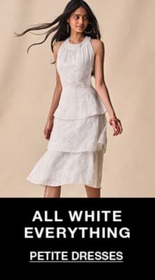 macys ladies white dresses