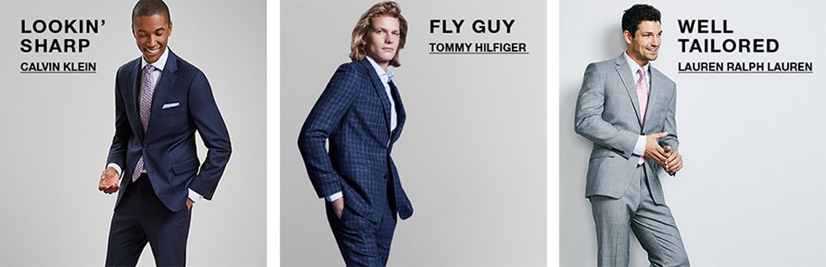 Lookin Sharp Calvin Klein, Fly Guy, Tommy Hilfiger, Well Tailored, Lauren Ralph Lauren