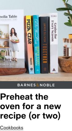 Barnes and Noble, Preheat the oven for a new recipe (or two)
