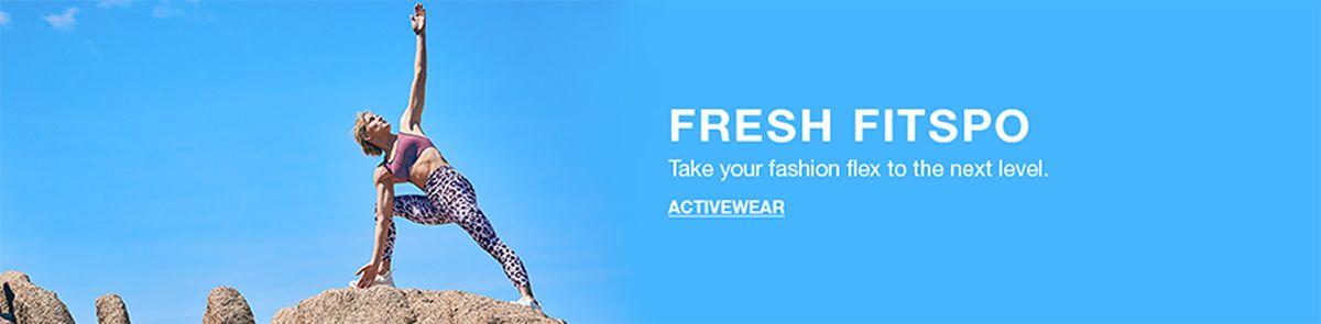 Fresh Fitspo, Take your fashion flex to the next level, Activewear