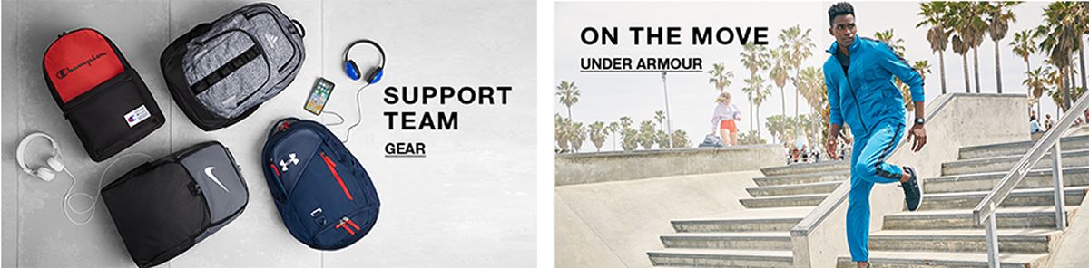 Support Team, Gear, on The Move, Under Armour