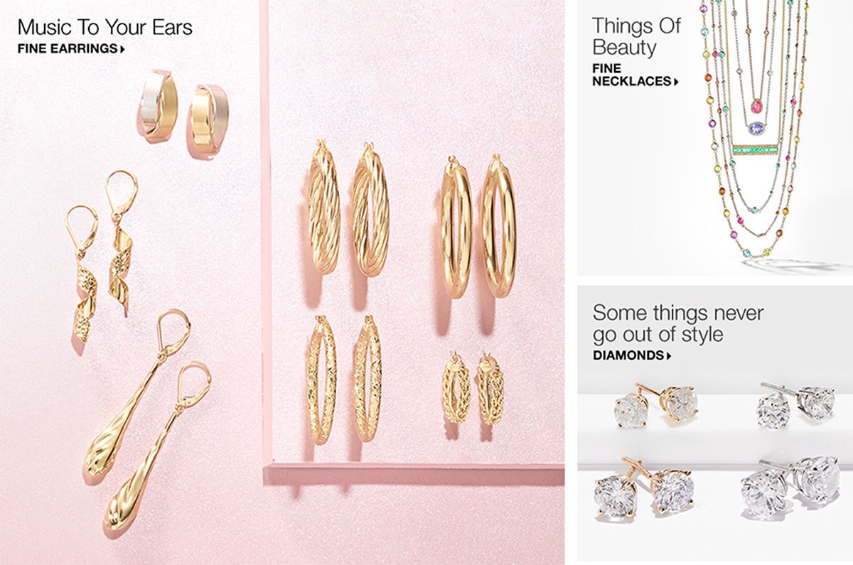 Jewelry Macy S Music To Your Ears Fine Earrings Things Of Beauty Necklaces Some