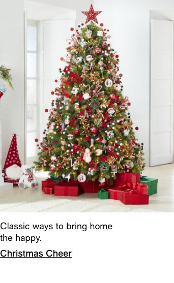 Classic ways to bring home the happy, Christmas cheer