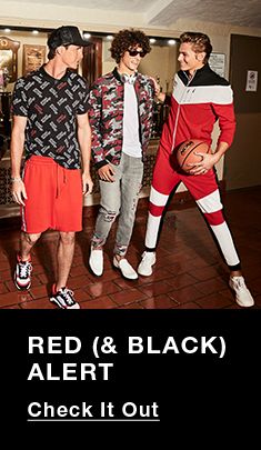 Red, and Black, Alert, Check it Out