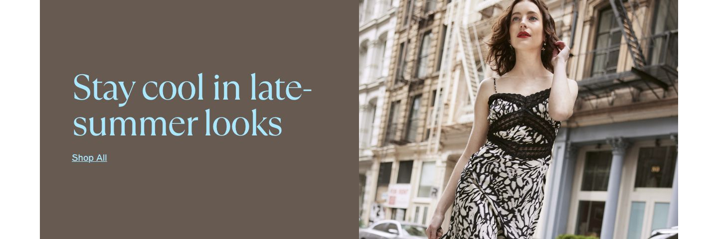 Stay cool in late-summer looks