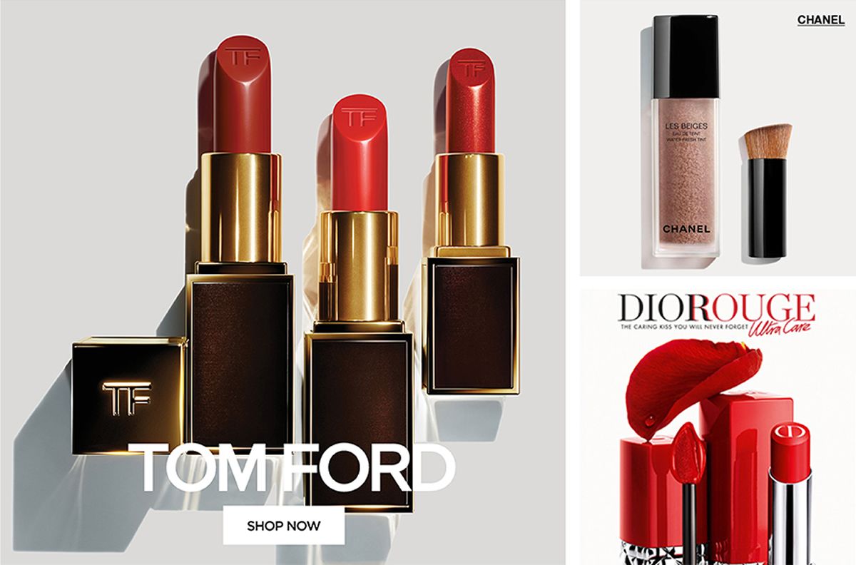 Tomford, Shop Now, Chanel