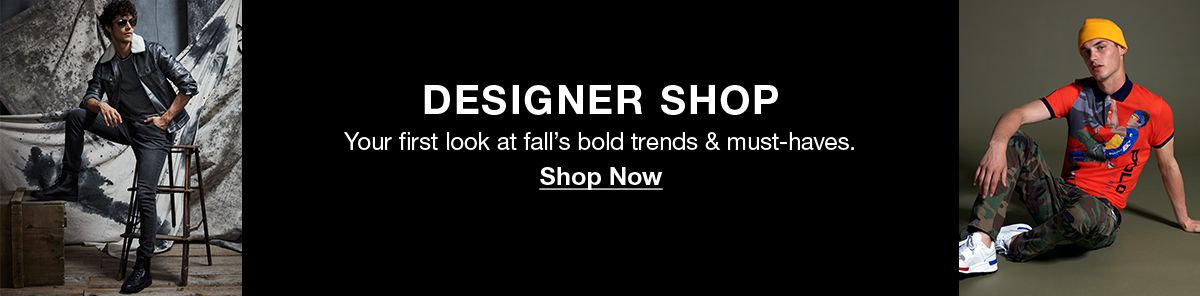Designer Shop, Your first look at fall's bold trends and must-haves, Shop Now