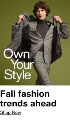 Own your style, Fall fashion trends ahead