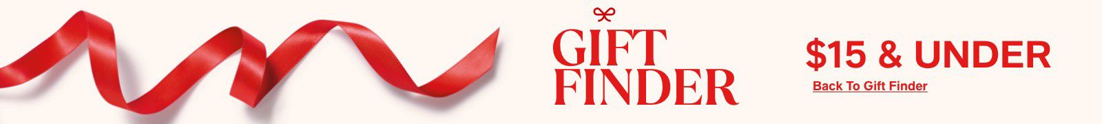 Gift Finder, $15 and Under