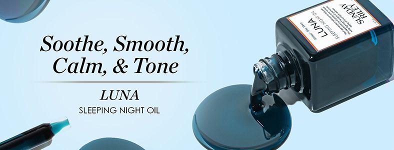 Soothe, Smooth, Calm and Tone, Luna, Sleeping Night Oil