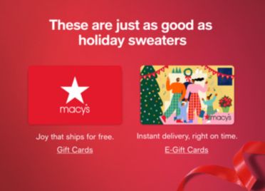 Gift Cards, E-Gift Cards & Gift Certificates - Macy's