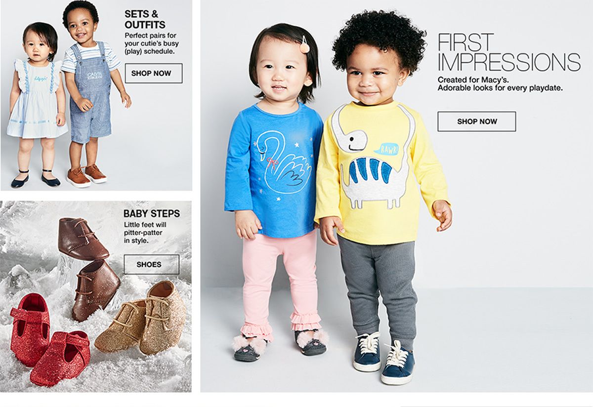 Sets and Outfits, Shop Now, Baby Steps, Shoes, First Impressions, Shop