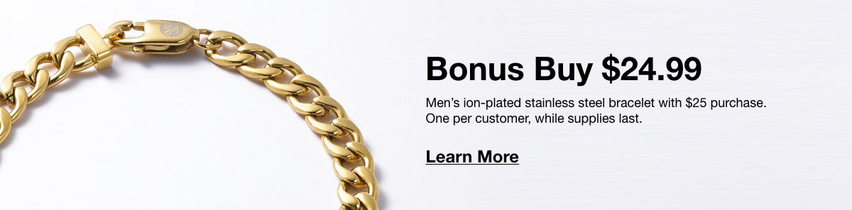 Bonus Buy $ 24.99, Shop Now