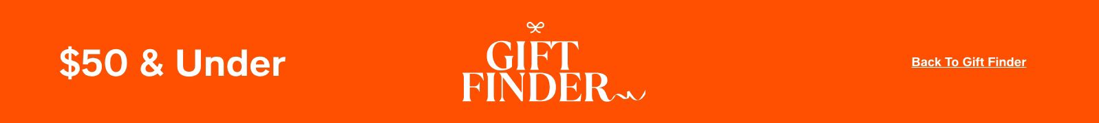 $50 and Under, Gift finder 