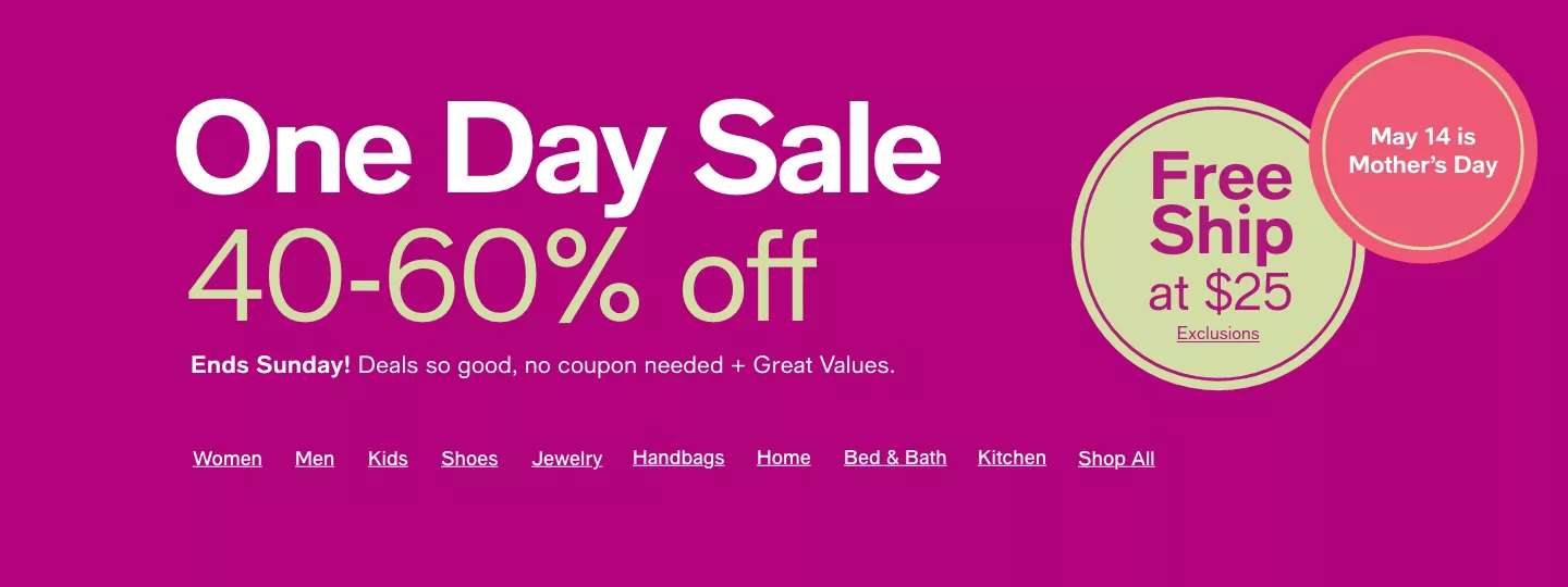 Macy's One Day Sale Doorbusters and Deals