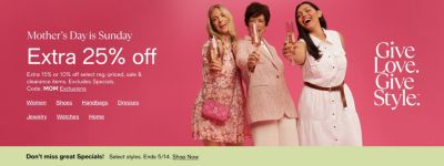 Macys mothers clearance day gifts