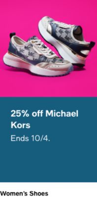 25% off Michael Kors, Ends 10/4