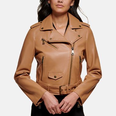 cheap leather jacket for women