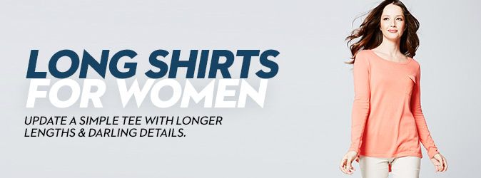 Long Shirts for Women