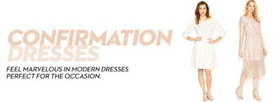 White Confirmation Dresses: Shop 