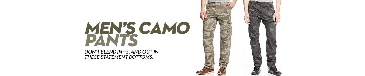 kohls mens camo pants