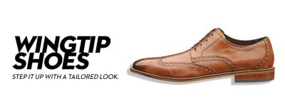 leather sole wingtip shoes